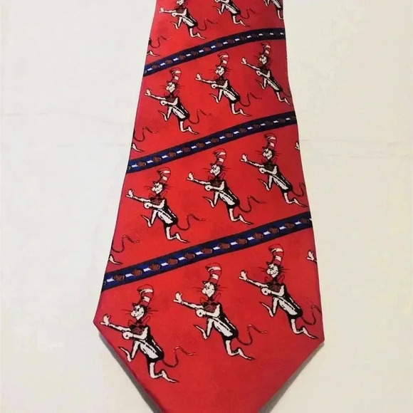 Vintage Dr. Seuss Red | Oh Dear Tie - Picture 3 of 6